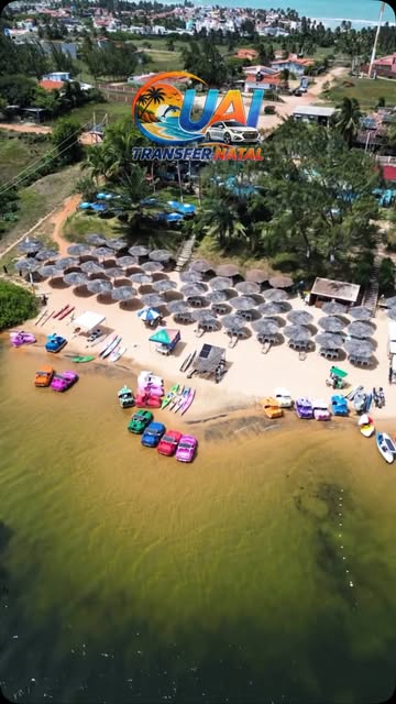 Dias de sol e água — publicação da Uai Transfer Natal